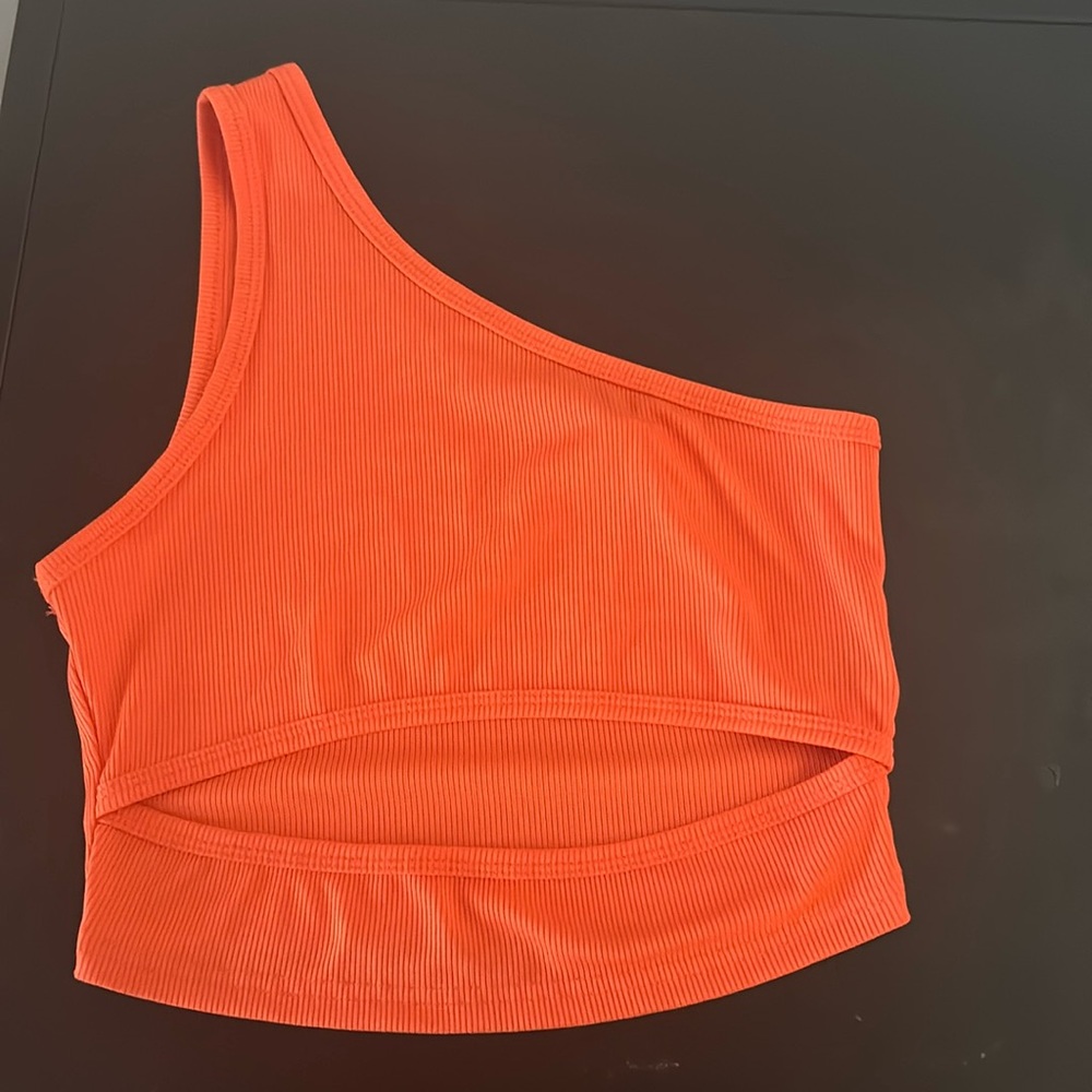 Orange Crop Top